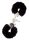 Metal Handcuff With Plush Black - Bilincs