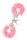 Metal Handcuff With Plush Pink - Bilincs
