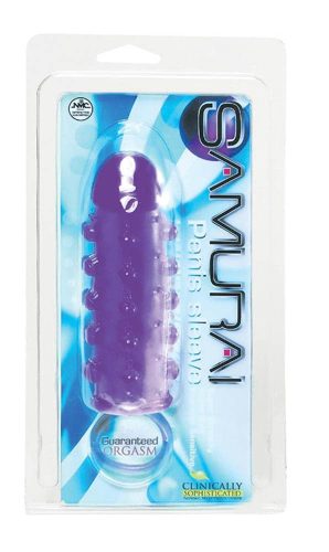 Samurai Penis Sleeve Purple - Pénisz hosszabbító