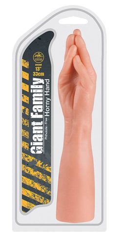 Giant Family Horny Hand - Élethű dildó, kar 33 cm