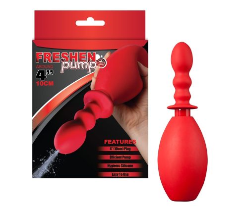 FRESHEN PUMP RED 4" - Intim zuhany