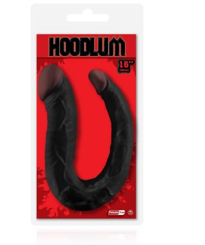 HOODLUM 16" U-SHAPED DONG - Dupla dildó 41 cm