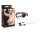LEOPARD FRENZY SILICONE GAG BALL - Mellbimbó csipesz