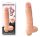 REAL SEDUCER Flexible Vibrating Dong 7.5" - Élethű vibrátor 19 cm
