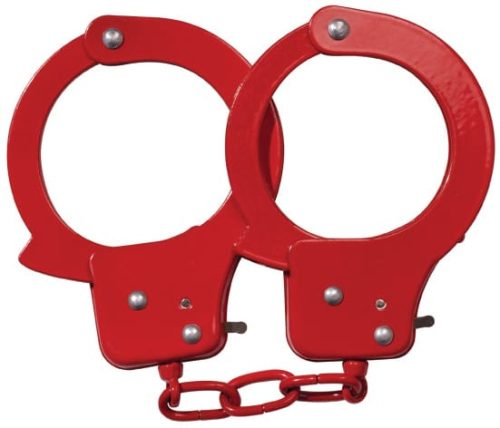 SEX EXTRA - METAL CUFFS RED - Bilincs