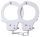 SEX EXTRA - METAL CUFFS WHITE - Bilincs
