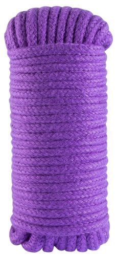 SEX EXTRA - SILKY BONDAGE ROPE PURPLE - Kötöző 10 méter