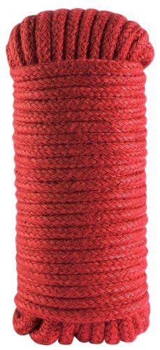 SEX EXTRA - SILKY BONDAGE ROPE RED - Kötöző 10 méter