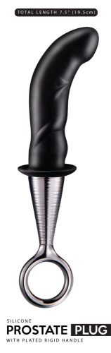 4" SILICONE PROSTATE PLUG - Prosztata vibrátor