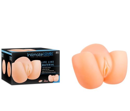 INTIMATE LOVER TPR MASTURBATOR 6.1" - Élethű vagina és ánusz