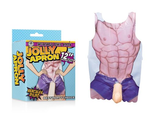 NOVELTY APRON - Kötény, felfújható pénisszel