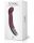 TITANZ 8" SILICONE RECHARGEABLE VIBRATOR IN RUBINE - G-pont vibrátor 20,3 cm