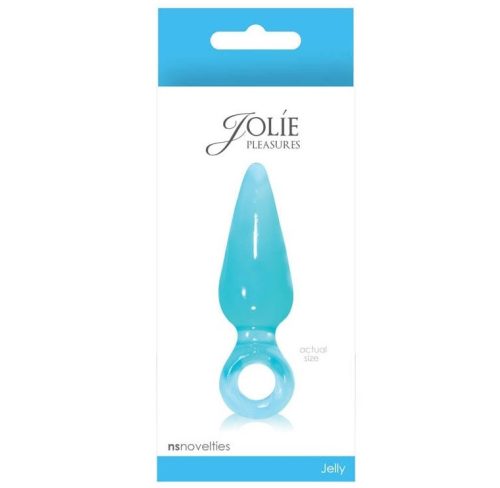 Jolie Pleasures Mini Aqua - Anál plug 9 cm