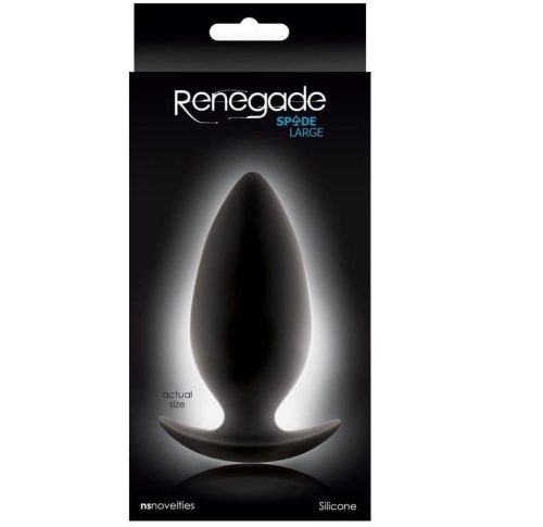 Renegade Spades Large - Anál plug 10 cm