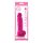ColourSoft 5 inch Soft Dildo Pink - Élethű dildó 17 cm