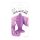 Unicorn Tails Pastel Purple - Anál plug 10,3 cm