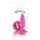 Glams Pink Gem - Anál plug 10,5 cm