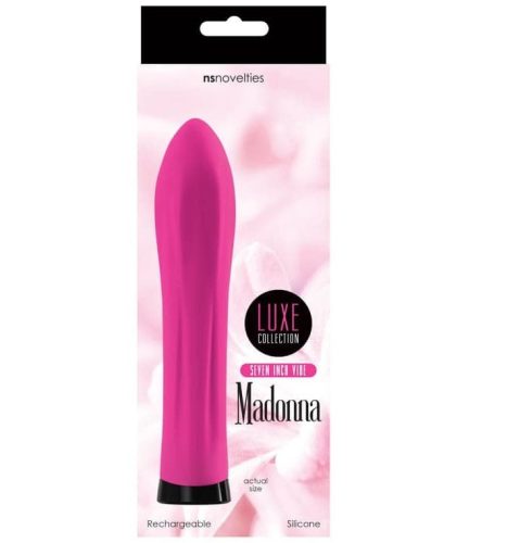 Luxe Madonna Straight Seven Pink - Vibrátor 17,6 cm