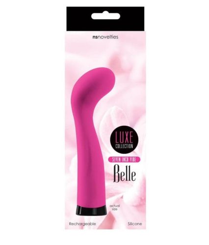 Luxe Belle G-Spot Seven Pink - Vibrátor 17,5 cm