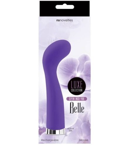 Luxe Belle G-Spot Seven Purple - G-pont Vibrátor 16 cm