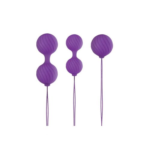 Luxe O' Kegel Balls Purple - Gésagolyók