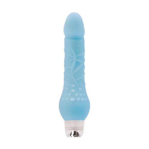 Firefly 8 inch Vibrating Massager Blue - Élethű vibrátor 23,2 cm