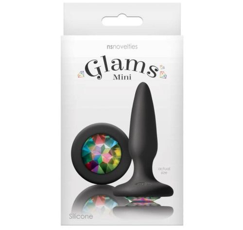 Glams Mini Rainbow Gem - Anál plug 