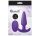 Luxe Zenith Wireless Plug Purple - Vibrációs anál plug 10 cm