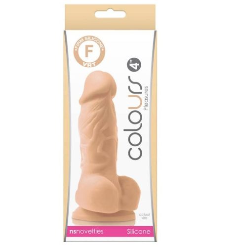 Colours Pleasures 4 inch Dildo White
