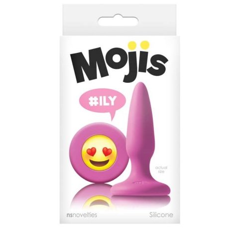 Moji's Ily Pink - Anál plug 8,5 cm
