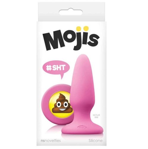 Moji's - SHT - Medium - Pink - Anál plug 10,5 cm