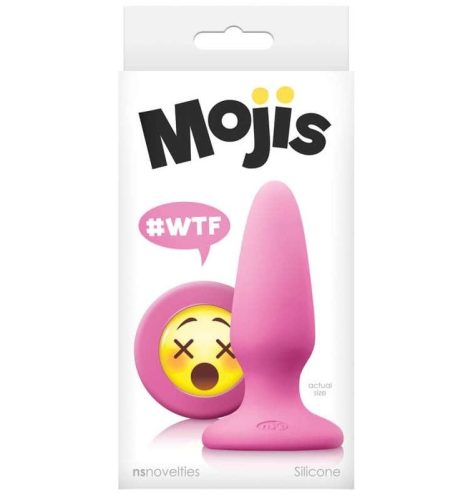 Moji's - WTF - Medium - Pink - anál plug 10,5 cm