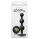 Glams - Ripple   Rainbow Gem - Black - Anál plug 11,3 cm