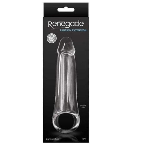 Renegade - Fantasy Extension - SM - Clear - Pénisz hosszabbító