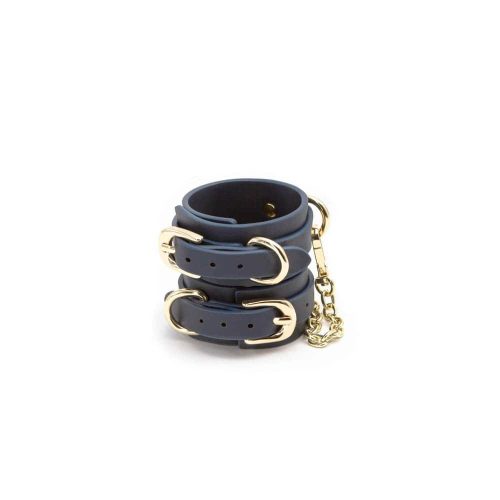 Bondage Couture - Wrist Cuff - Blue - Bilincs
