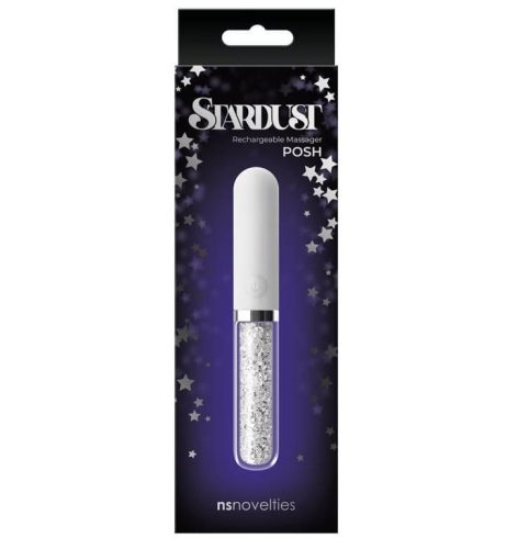 Stardust - Posh - White - Rúdvibrátor 12,8 cm