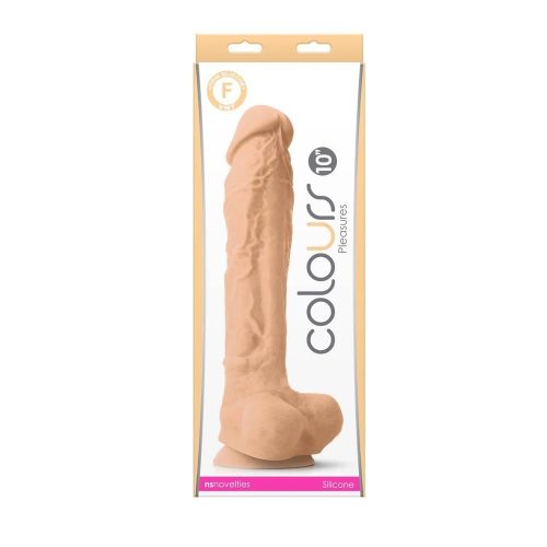 Colours - Pleasures - 10" Dildo - Élethű dildó 25,4 cm