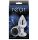 Rear Assets - Rose - Medium - Black - Anál plug 8,8 cm