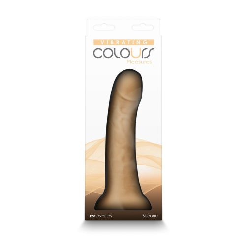 Colours Pleasures - 7" Vibrating - White - Élethű vibrátor 20,7 cm