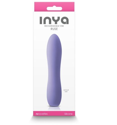 INYA - Ruse - Purple - Szilikon vibrátor 13,8 cm