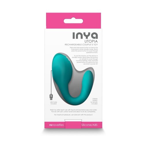 INYA - Utopia - Teal - Vibrátor 15 cm