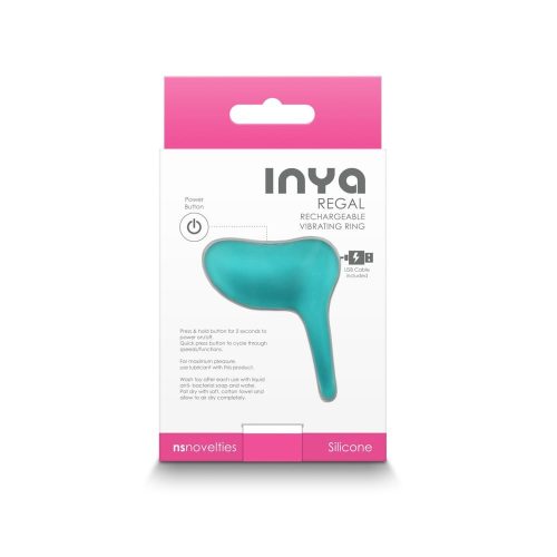INYA - Regal - Teal - Vibrációs péniszgyűrű