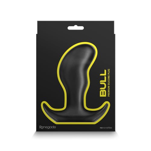 Renegade - Bull - Small - Black - anál plug 12,5 cm