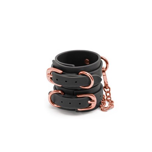 Bondage Couture - Wrist Cuffs - Black - Bilincs