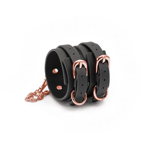 Bondage Couture - Ankle Cuffs - Black - Bilincs