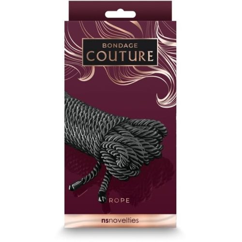 Bondage Couture - Rope - Black - Kötöző 7,6 méter
