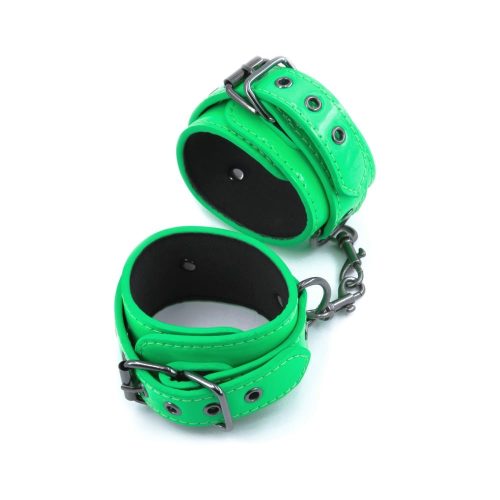 Electra - Ankle Cuffs - Green - Bilincs
