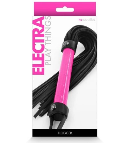 Electra - Flogger - Pink - korbács 47 cm