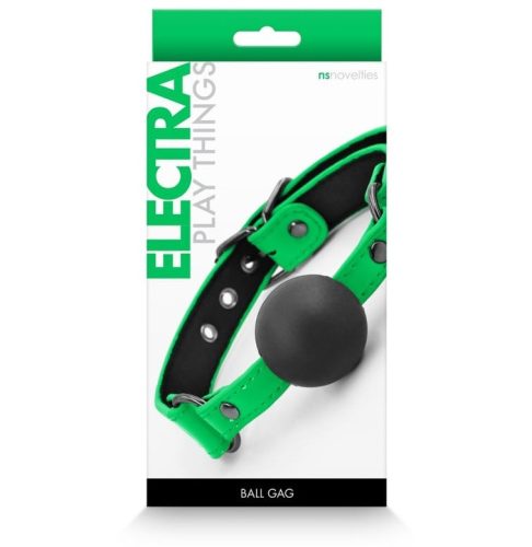 Electra - Ball Gag - Green  - szájpecek
