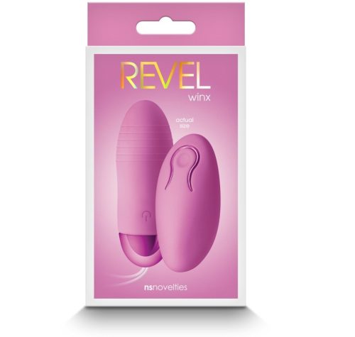 Revel - Winx - Pink - Szilikon tojásvibrátor